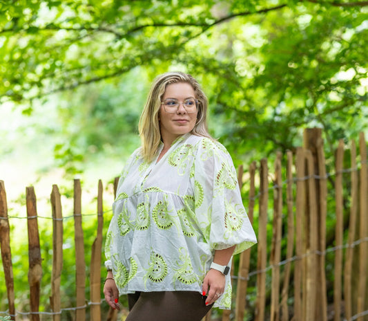 Chemise Bohème Lime