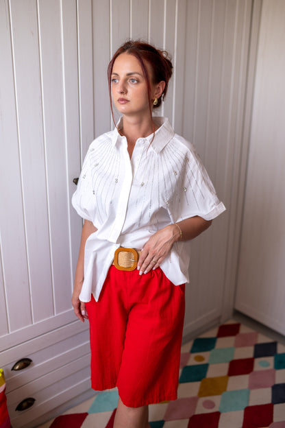 Short Dolce Rouge Lin